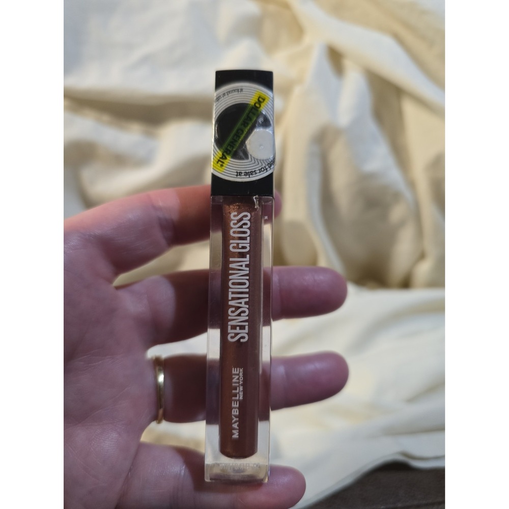 Maybelline Sensational Lip Gloss Discontinued 04 Blushed Bronze New